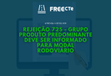 Rejeição 725